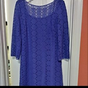 Lilly pulitzer crochet dress